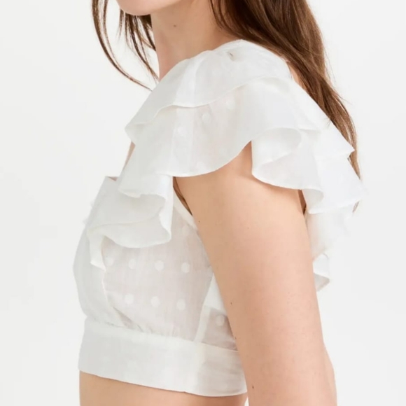 MINKPINK - Whitewash Miniskirt & Crop Top, 2 pices, XS - Picture 8 of 16